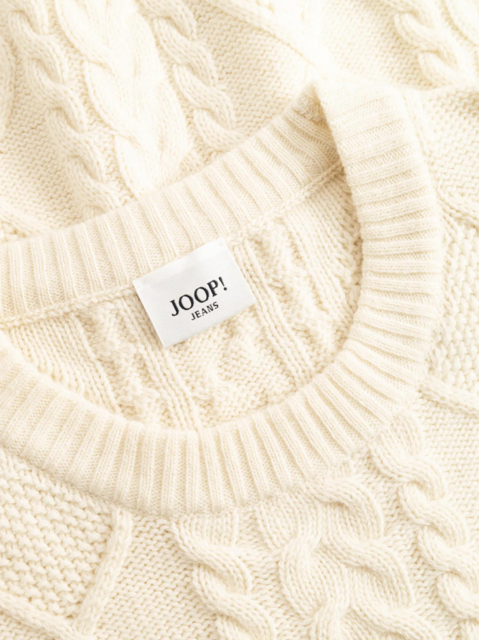 JOOP! JEANS Pullover mit Zopfmuster bei Robert Ley