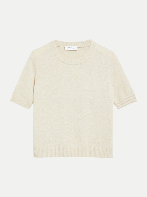 Comma Kurzarmstrickpullover bei Robert Ley