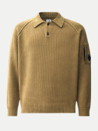 C.P. Company Shirt mit Polokragen 340ermine bei Robert Ley