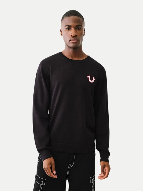 True Religion Sweatshirt mit Logo-Stick bei Robert Ley