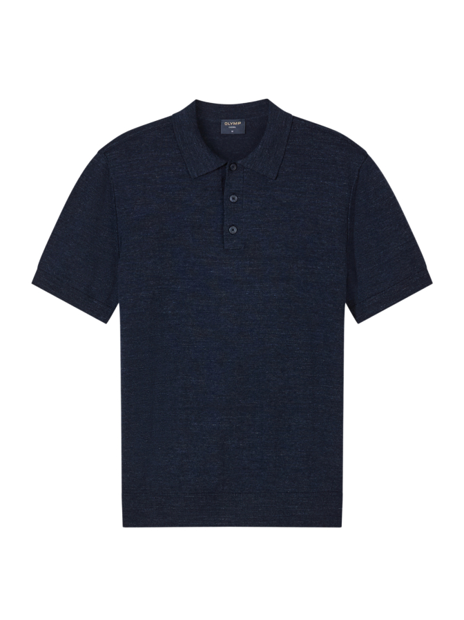 Olymp Strick- Poloshirt bei Robert Ley