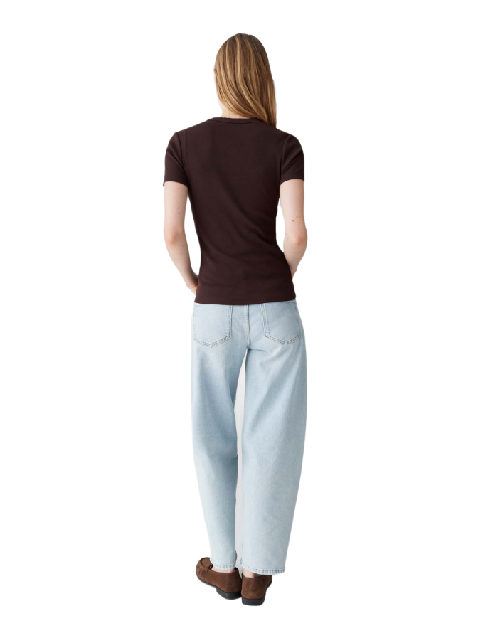 Opus T-Shirt Samuna mit Muschelkante bei Robert Ley