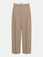 Rossi Bundfaltenhose Noa 926-Greige bei Robert Ley