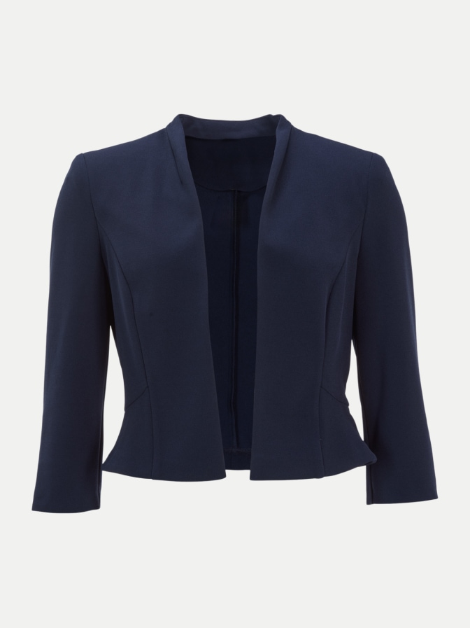 Swing Taillierte Jacke aus Jersey Crêpe bei Robert Ley