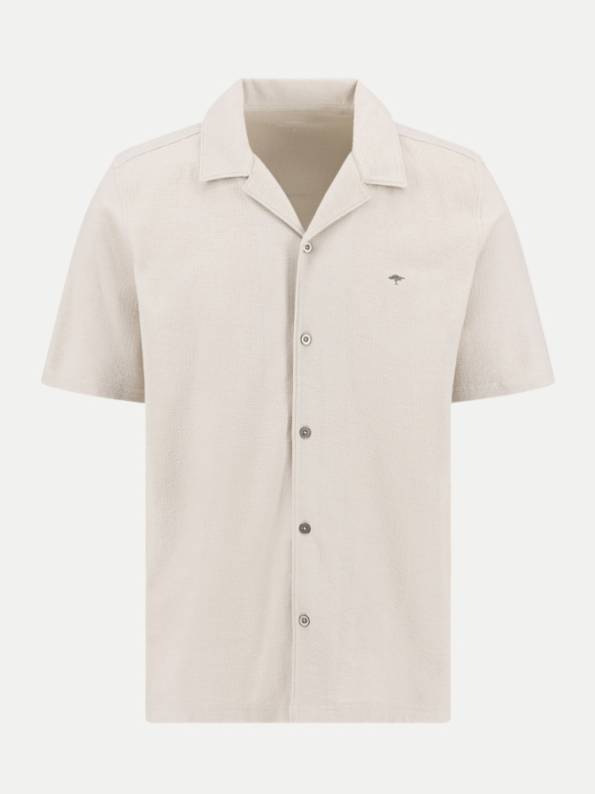 Fynch-Hatton Kurzarmhemd mit Struktur bei Robert Ley