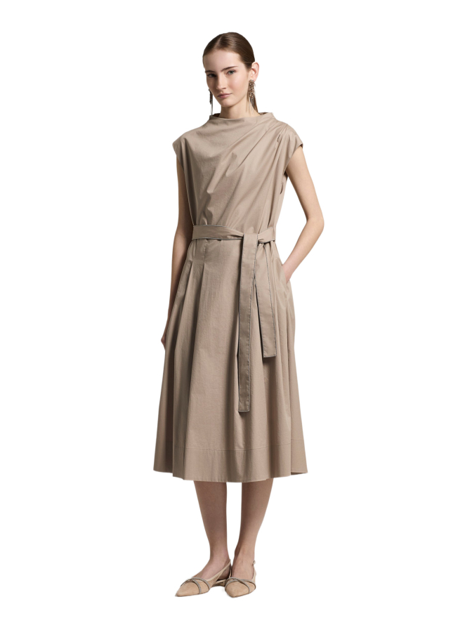 Peserico Midikleid mit Kimonoärmeln bei Robert Ley