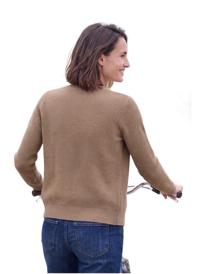 Cecil Strickjacke mit Rundhals und Knopfleiste bei Robert Ley