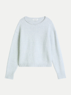 Marc O'Polo Strickpullover mit überschnittenen Schultern 5699-Light Blue_Multi_01 bei Robert Ley