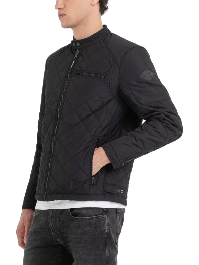 Replay Gesteppte Bikerjacke bei Robert Ley