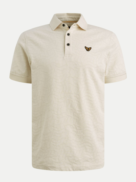 PME Legend Poloshirt mit Jacquardmuster bei Robert Ley