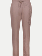 Monari Regular-Fit Jogger mit Strass-Details 579-taupe bei Robert Ley