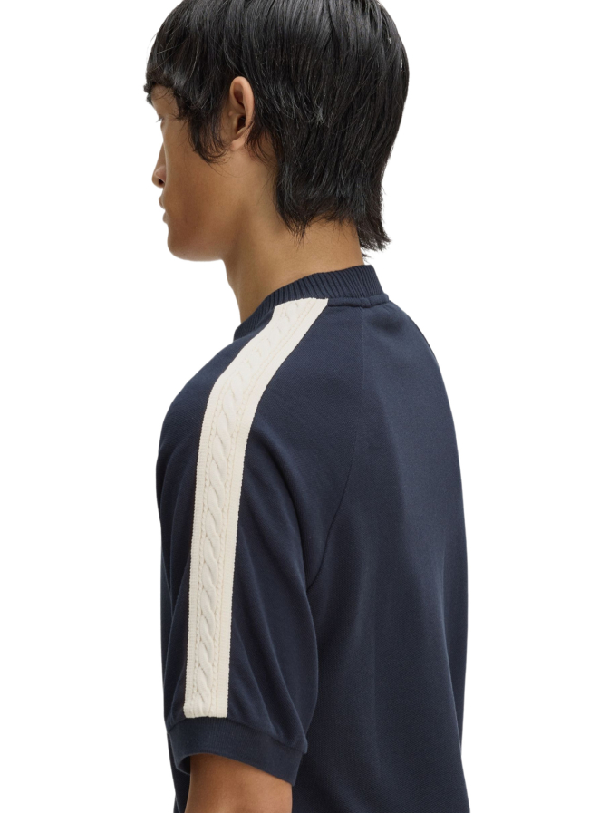 FRED PERRY T-Shirt Cable Taped bei Robert Ley