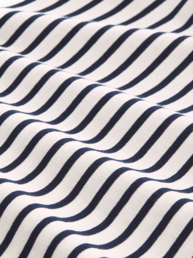 Tom Tailor Casual T-shirt mit Streifen-Muster bei Robert Ley