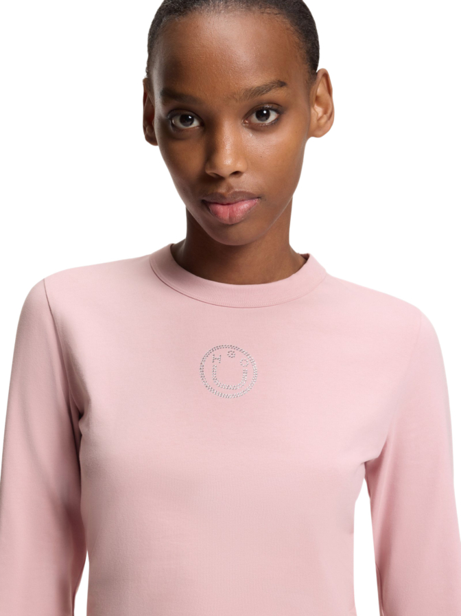 HUGO BLUE Top aus Stretch-Baumwolle bei Robert Ley