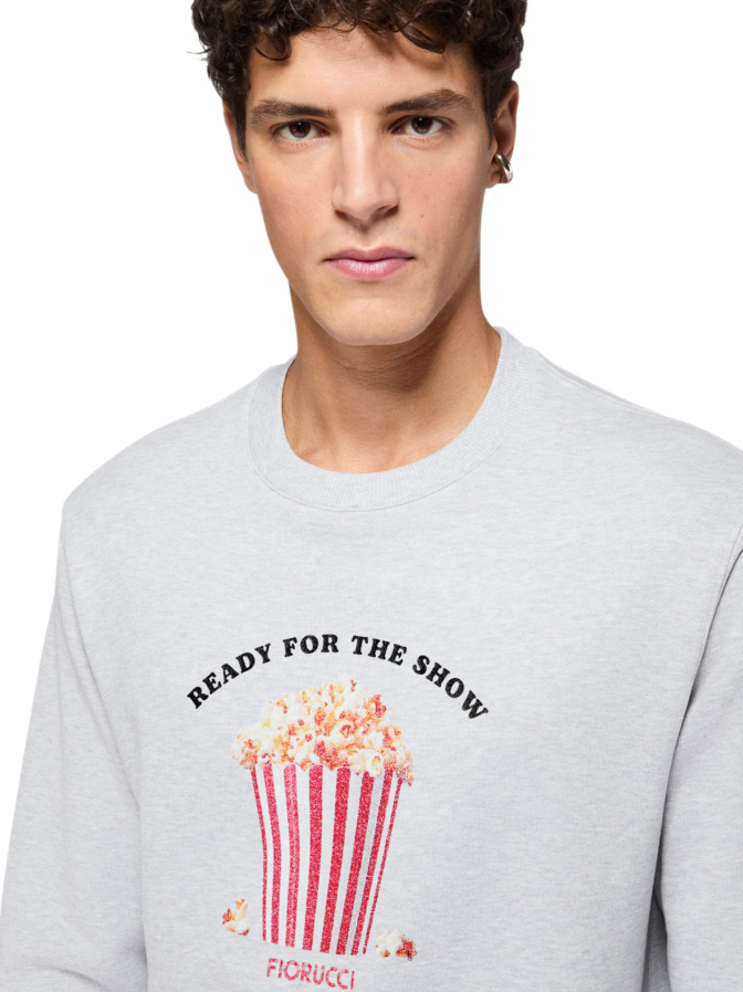 Fiorucci Sweatshirt mit Popcorn-Print bei Robert Ley