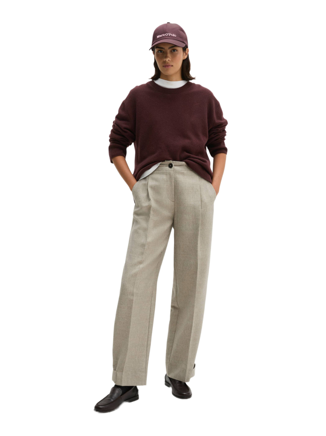 Marc O'Polo Bundfaltenhose Meliert bei Robert Ley