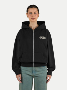 PEGADOR Oversized Sweatjacke Helena washed black-washed black bei Robert Ley