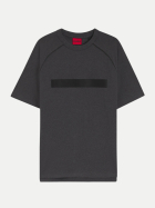 HUGO T-Shirt mit Logoprint Dalik 014-Charcoal bei Robert Ley
