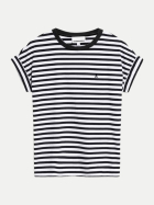 ARMEDANGELS T-Shirt IDAARA STRIPES 307-white-black bei Robert Ley