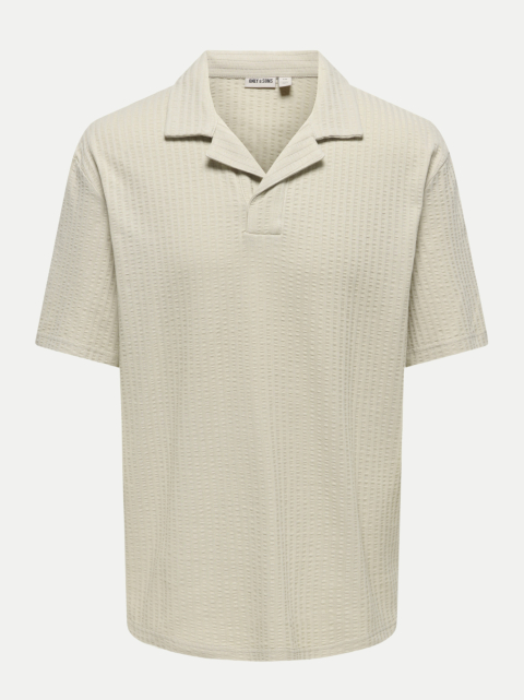 Only & Sons Seersucker Polohemd bei Robert Ley