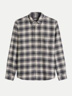 Marc O'Polo Hemd mit Karo-Muster 3058-Dark Green_Multi_01 bei Robert Ley