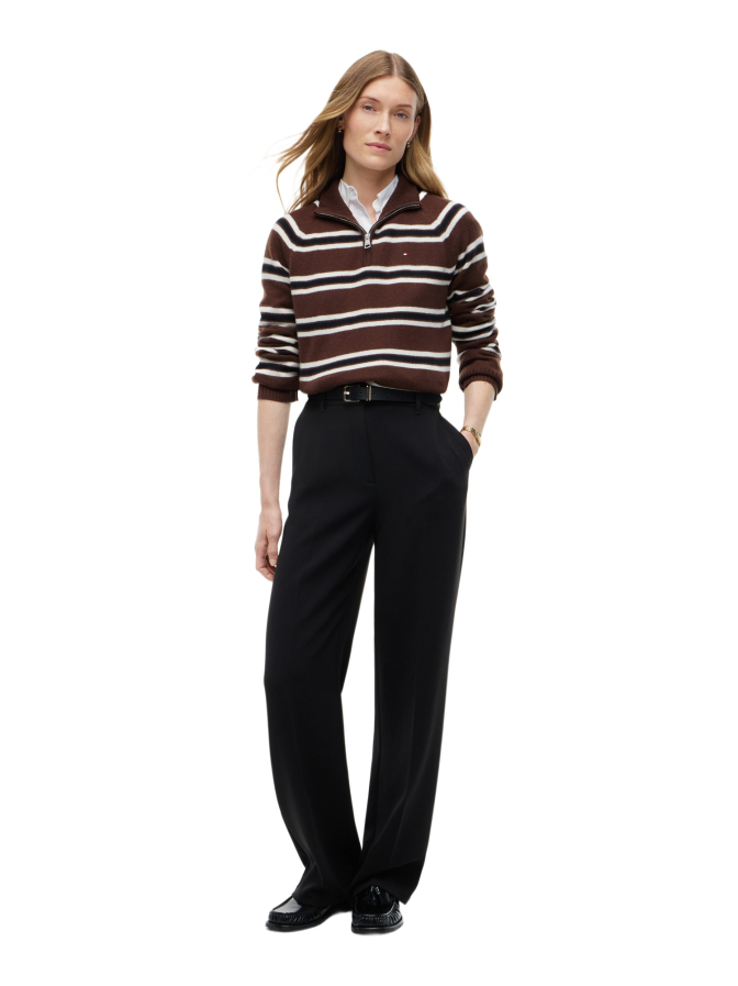 Tommy Hilfiger Strickpullover mit Streifen-Muster bei Robert Ley