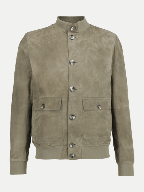 Gimo's Lederblouson aus Ziegenvelour bei Robert Ley