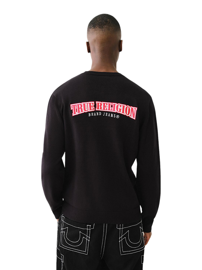 True Religion Sweatshirt mit Logo-Stick bei Robert Ley