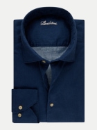 Stenströms Oxford-Hemd Light Flanell 190-navy bei Robert Ley