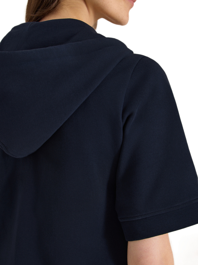 Cecil Kurzarm Hoodie- Jacke bei Robert Ley