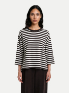 Smith & Soul Sweatshirt mit Streifenmuster 913-DARK CHOC bei Robert Ley