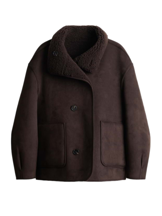 Opus Wendejacke Haella in Shearling Optik bei Robert Ley