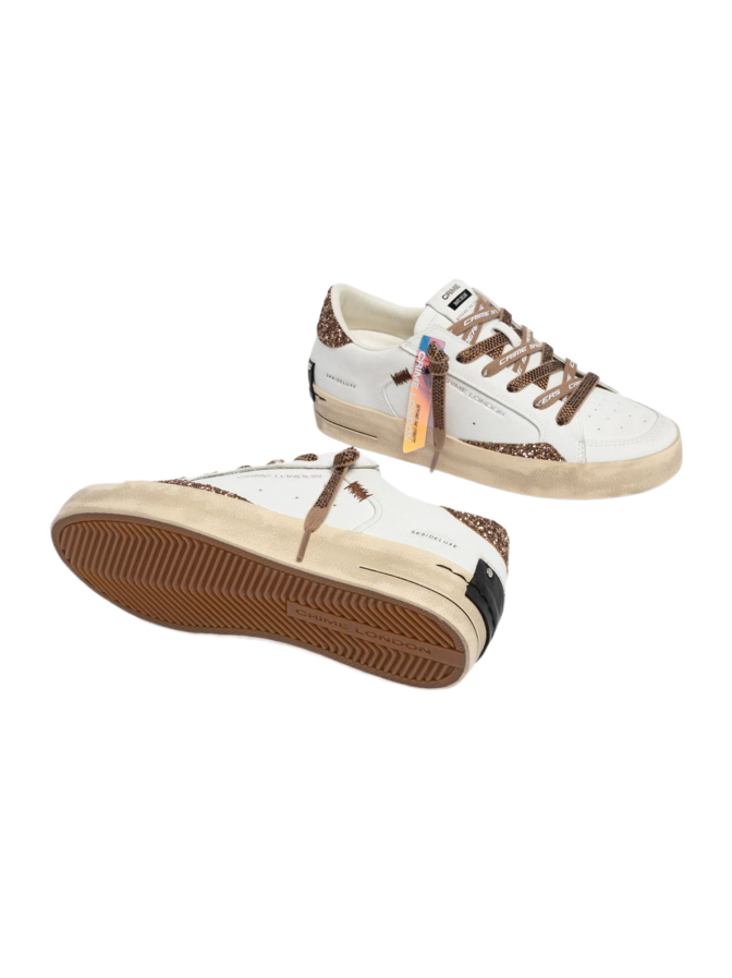 Crime London Sneaker SK8 DELUXE white bei Robert Ley