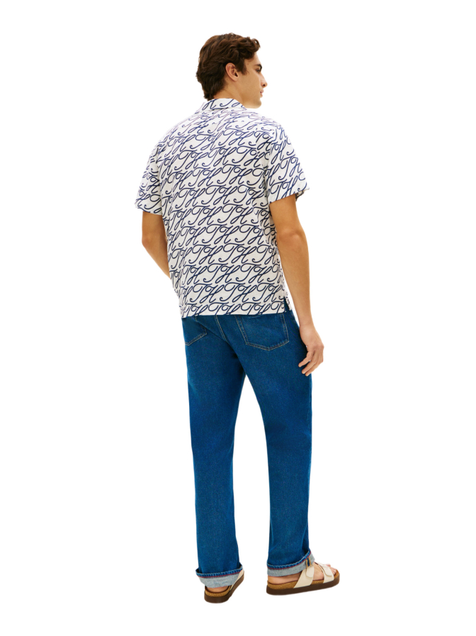 Tommy Hilfiger Kurzarm-Leinenhemd bei Robert Ley