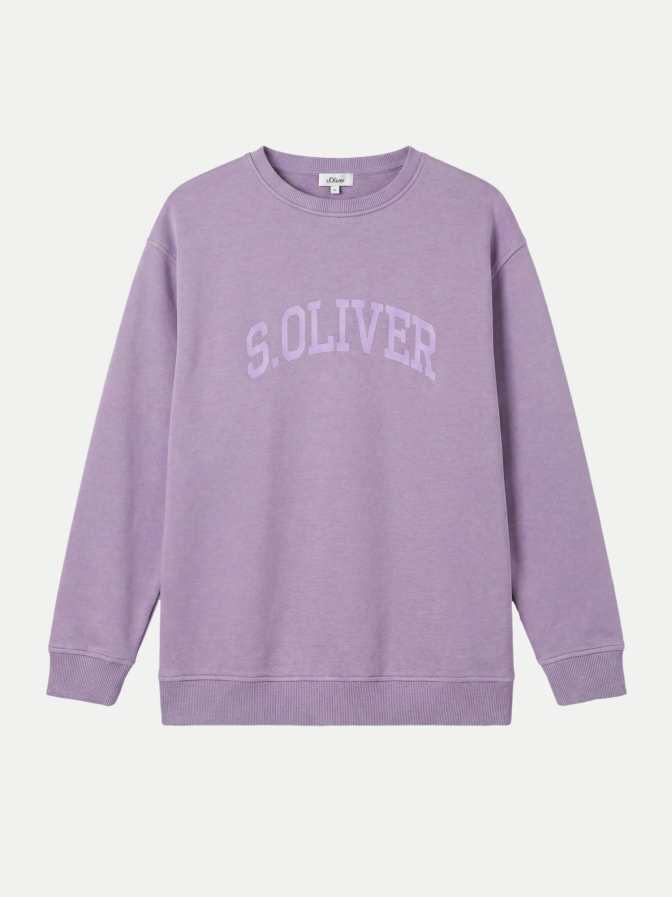 s.Oliver RED LABEL s.Oliver x Heidi Klum: Sweatshirt mit Logoprint bei Robert Ley