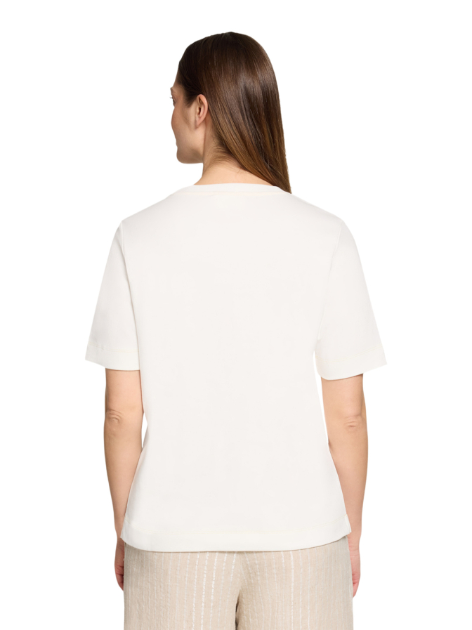 Cartoon T-Shirt mit Schriftzug Smile bei Robert Ley