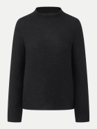 LU REN Kaschmir-Pullover Romy mit Seidenanteil black bei Robert Ley