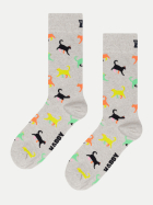 Happy Socks Socken Kitten Love 9700-Grey bei Robert Ley