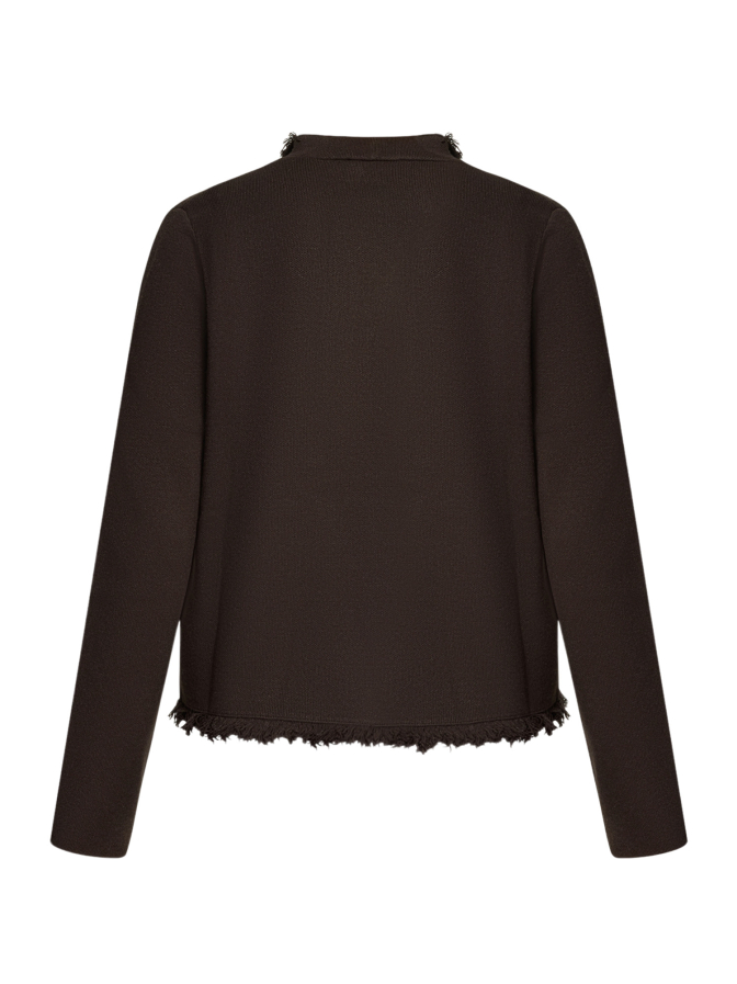 Cartoon Cardigan in Western-Optik bei Robert Ley