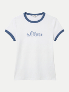 s.Oliver RED LABEL s.Oliver x Heidi Klum: T-Shirt mit Logo 55D1-BLUE bei Robert Ley
