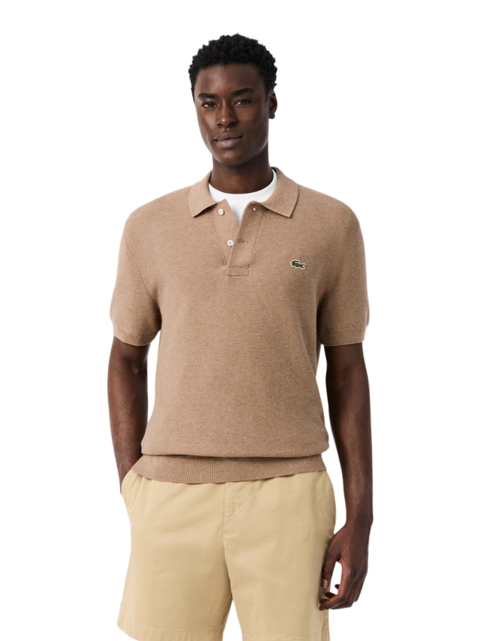 Lacoste Strick Poloshirt bei Robert Ley