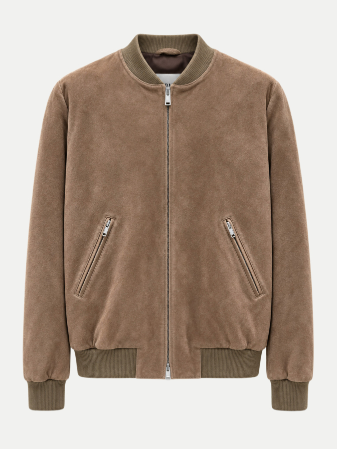 ARMA Wildleder-Bomberjacke Didier bei Robert Ley