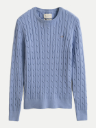 Gant Zopfstrick Pullover 454-MISTY LAVENDER bei Robert Ley