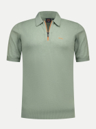 NZA New Zealand Auckland Poloshirt mit Reißverschluss 1786-FRESH ARMY bei Robert Ley