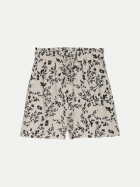 Tom Tailor Denim Loose- Fit Shorts mit Streifen 39491-beige black flower print bei Robert Ley