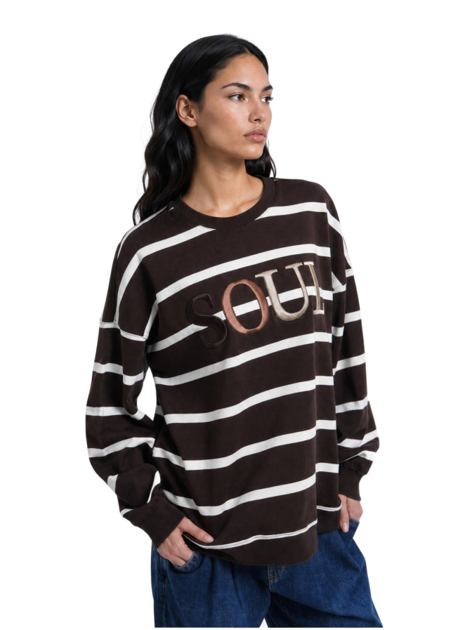 Smith & Soul Oversize Sweatshirt Soul 3D bei Robert Ley
