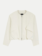 BOSS Black Jajila Bomberjacke 118-Open White bei Robert Ley