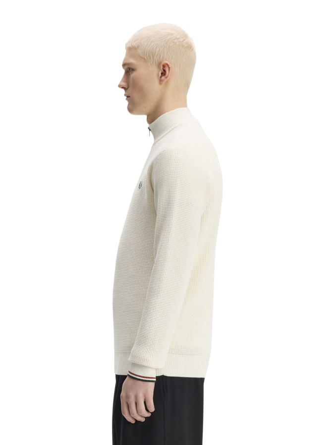 Fred Perry Troyer mit Waffel-Struktur bei Robert Ley