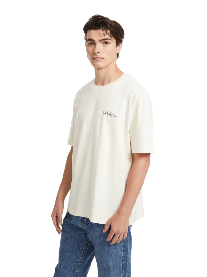 Guess T-Shirt mit Brustlogo bei Robert Ley