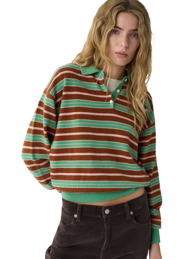 Guest in Residence Polo Collegiate Stripe bei Robert Ley